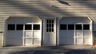 NH garage door replacement (before photo)