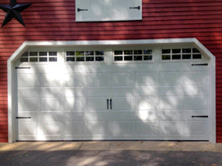 Concord NH garage door replacement (after photo)